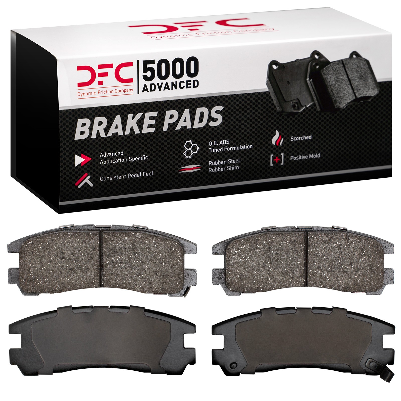 DYN-1551-0383-00 DFC 5000 Advanced Brake Pads - Ceramic - Image 2