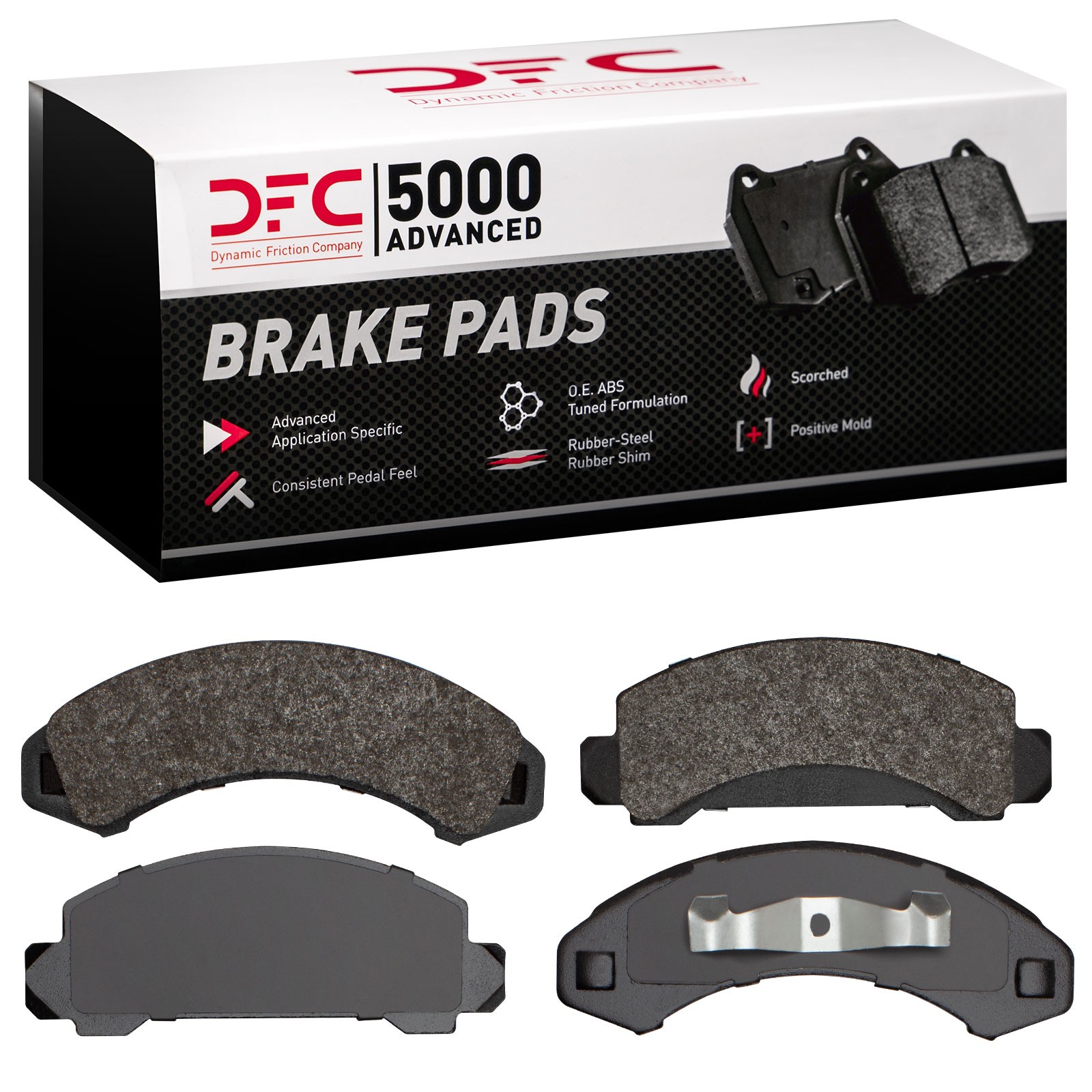DYN-1551-0387-00 DFC 5000 Advanced Brake Pads - Semi Metallic - Image 2