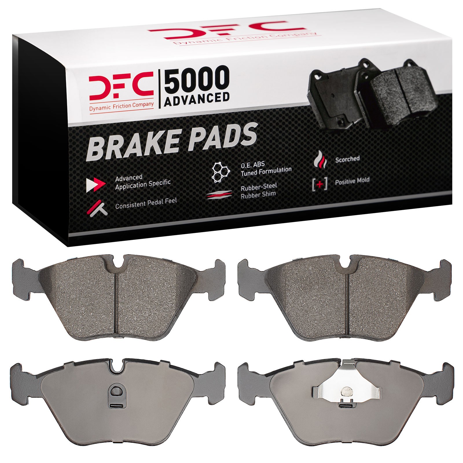 DYN 1551-0394-10 DFC 5000 Advanced Brake Pads - Low Metallic - Image 3