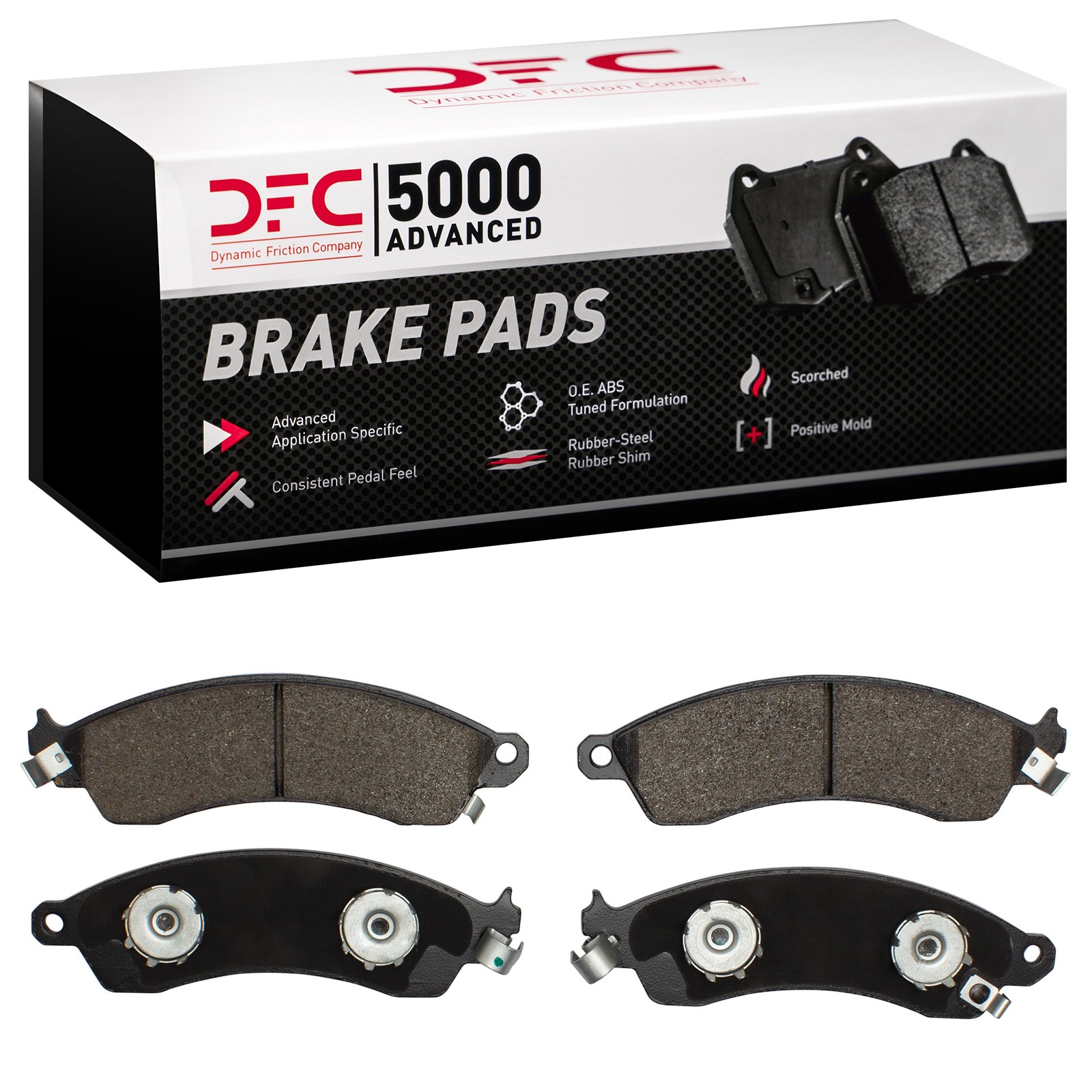 DYN-1551-0412-00 DFC 5000 Advanced Brake Pads - Semi Metallic - Image 2