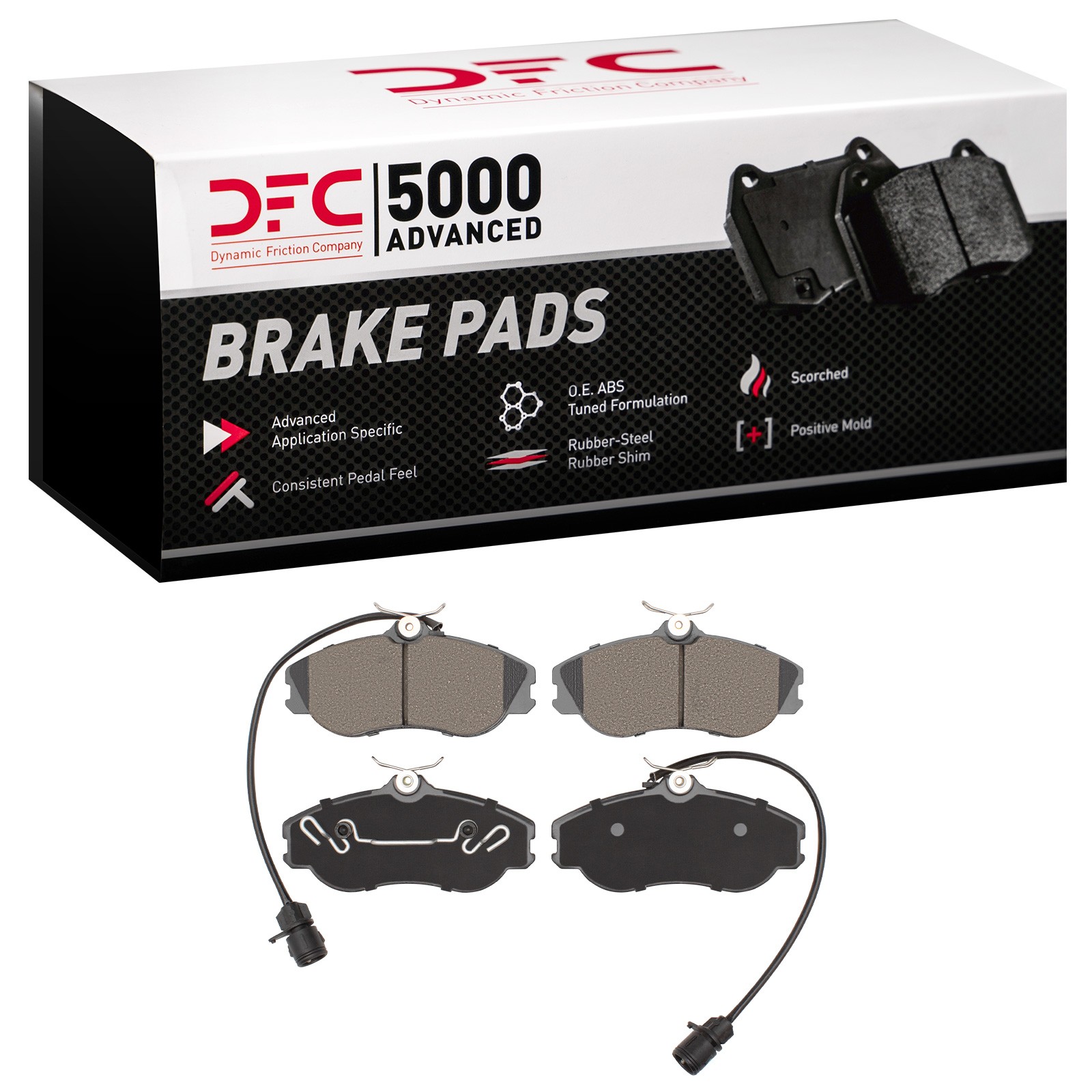 DYN 1551-0419-10 DFC 5000 Advanced Brake Pads - Semi Metallic - Image 2