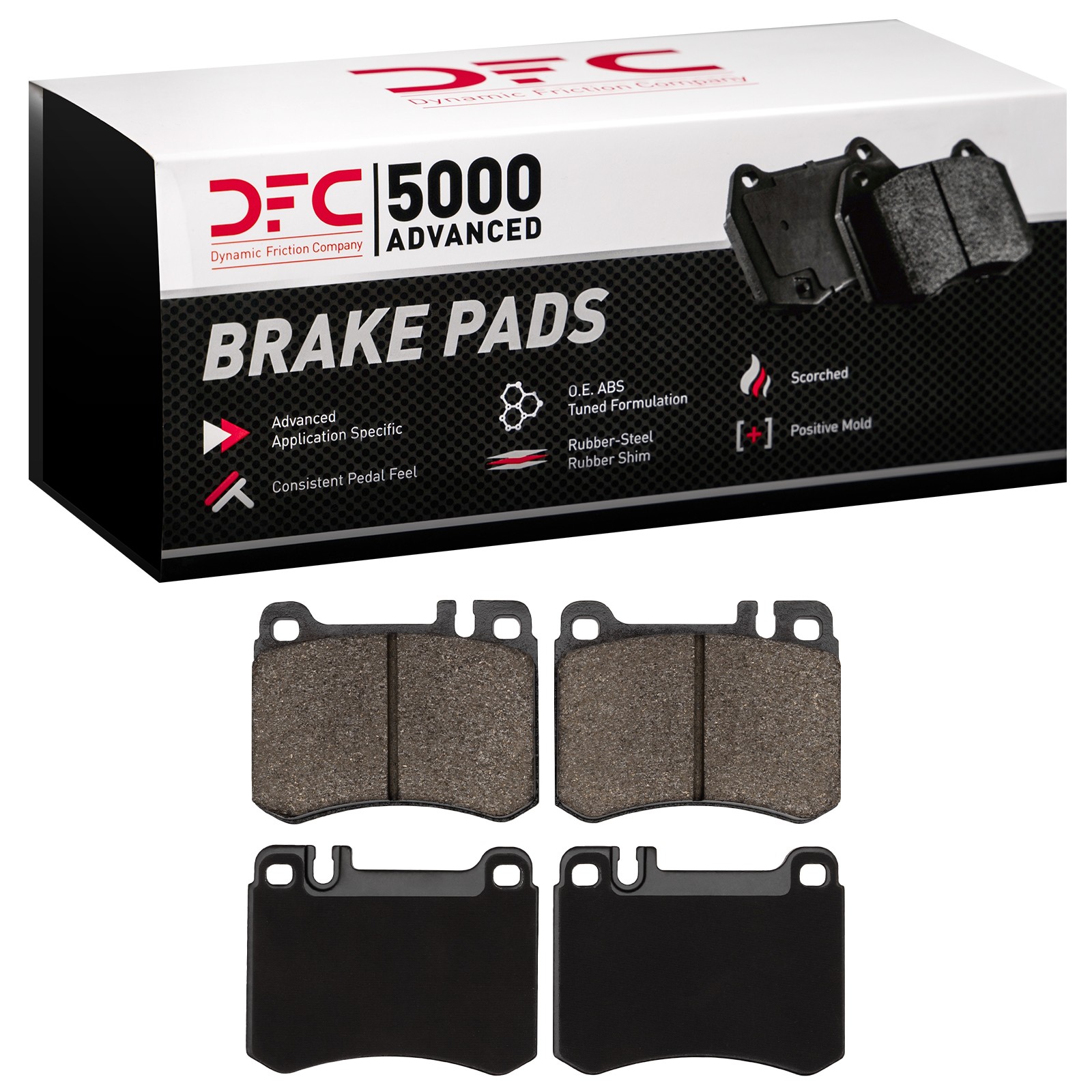 DYN 1551-0424-00 DFC 5000 Advanced Brake Pads - Semi Metallic - Image 2