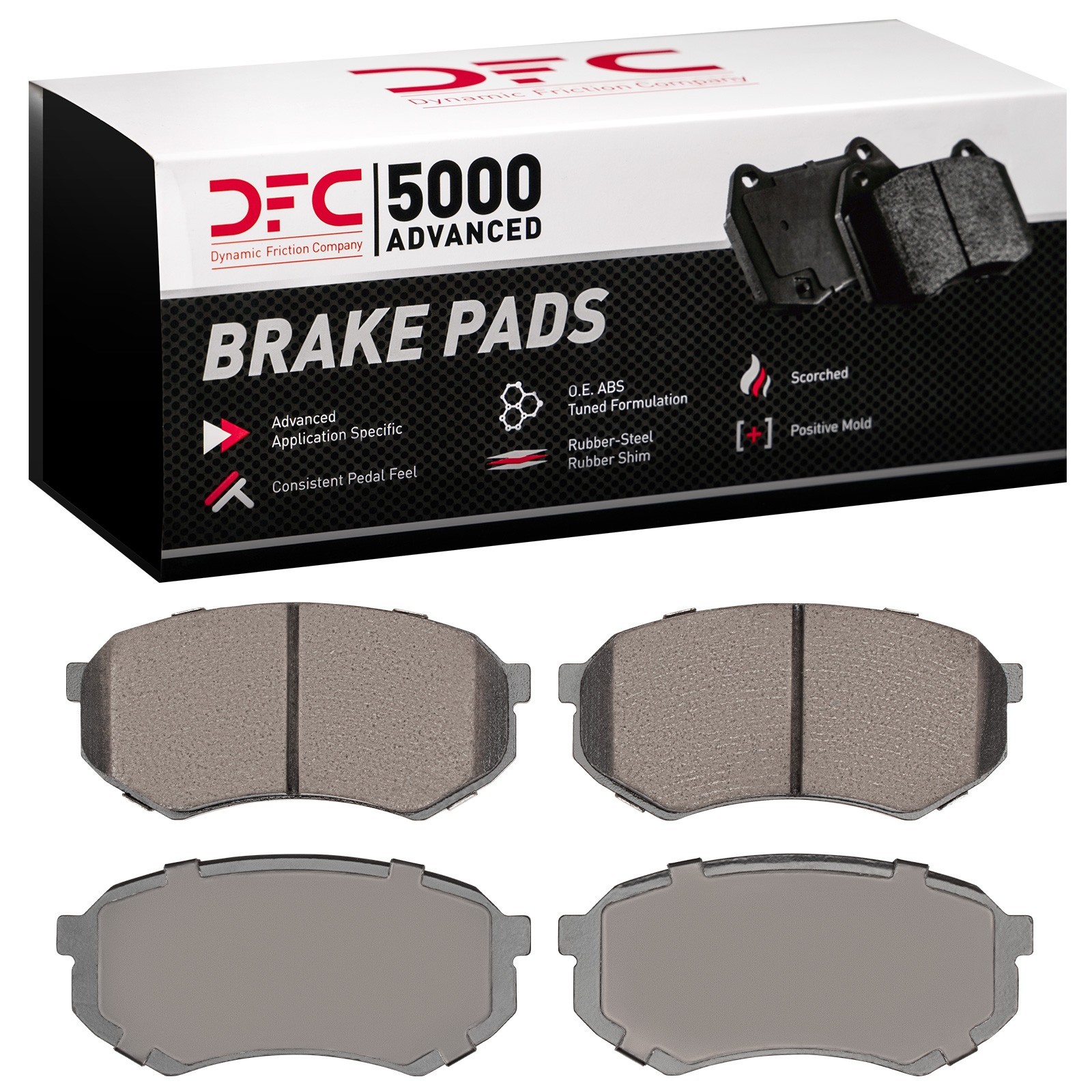 DYN-1551-0433-00 DFC 5000 Advanced Brake Pads - Ceramic - Image 2