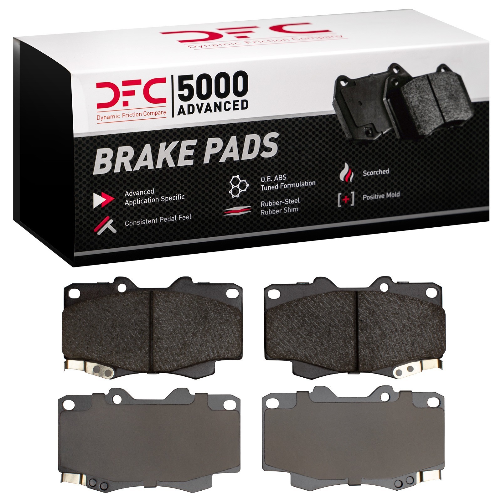 DYN-1551-0436-00 DFC 5000 Advanced Brake Pads - Ceramic - Image 2