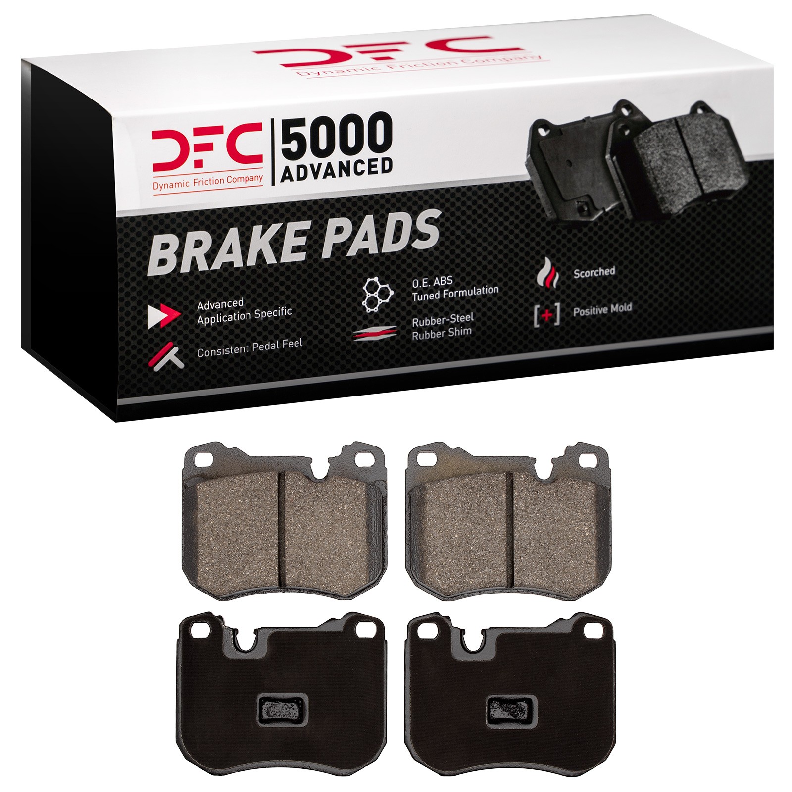 DYN 1551-0443-00 DFC 5000 Advanced Brake Pads - Semi Metallic - Image 2