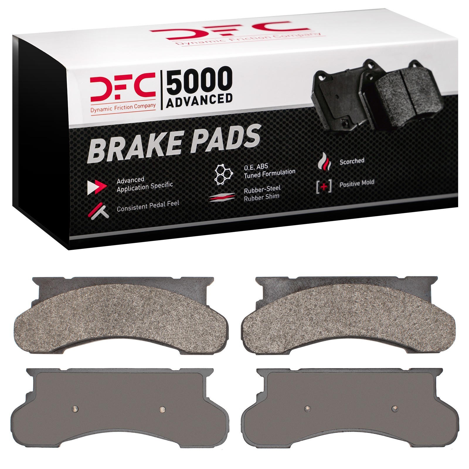 DYN-1551-0450-00 DFC 5000 Advanced Brake Pads - Semi Metallic - Image 2