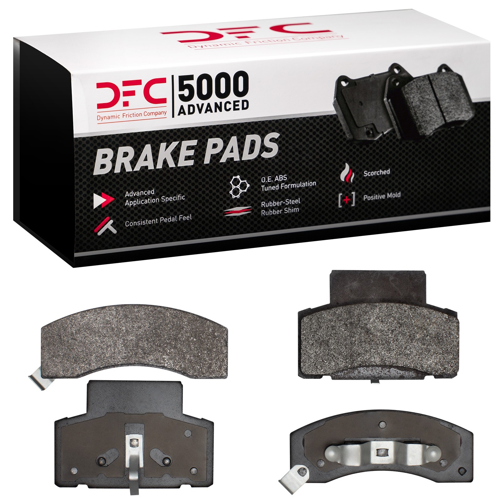 DYN-1551-0459-00 DFC 5000 Advanced Brake Pads - Semi Metallic - Image 2