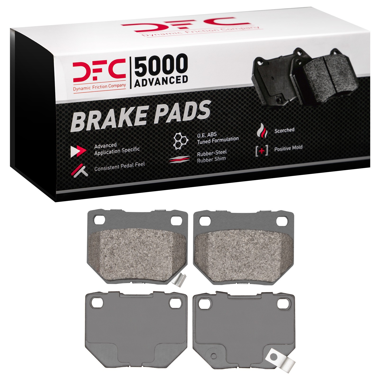 DYN-1551-0461-00 DFC 5000 Advanced Brake Pads - Semi Metallic - Image 2