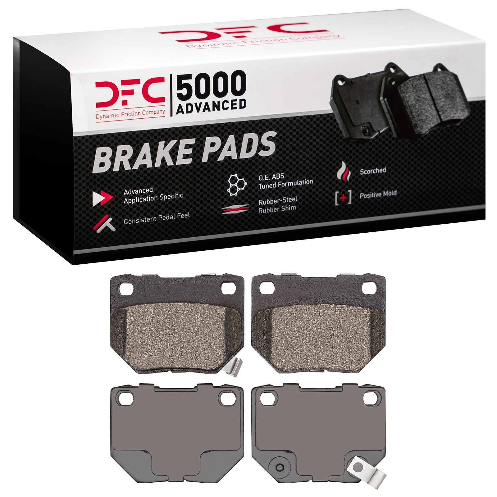 DYN-1551-0461-10 DFC 5000 Advanced Brake Pads - Semi Metallic - Image 3
