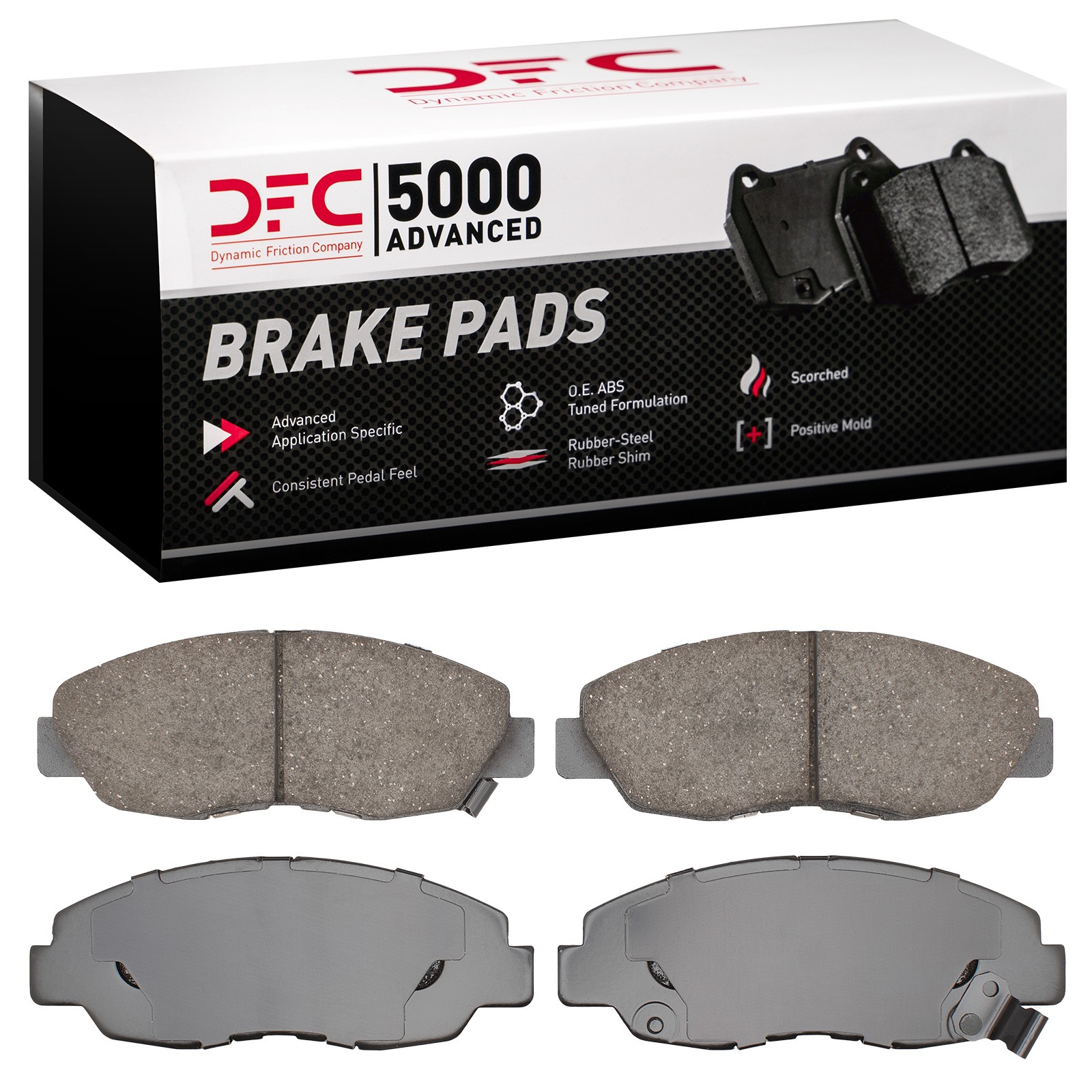 DYN 1551-0465-00 DFC 5000 Advanced Brake Pads - Ceramic - Image 2