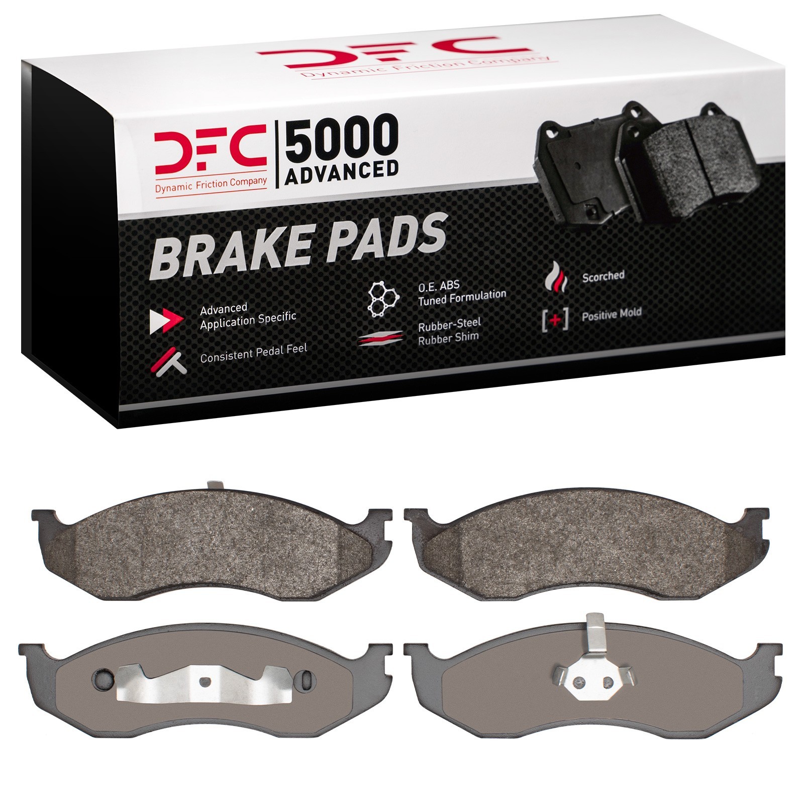 DYN 1551-0477-00 DFC 5000 Advanced Brake Pads - Semi Metallic - Image 2