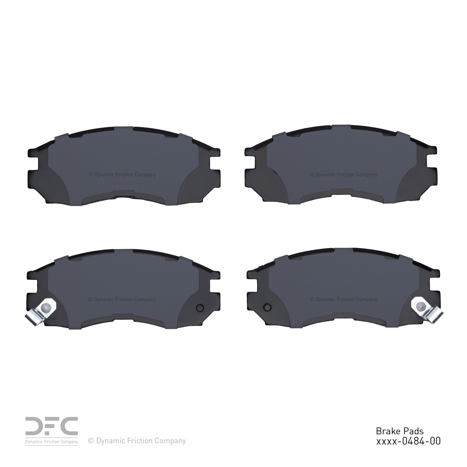 DYN 1551-0484-00 DFC 5000 Advanced Brake Pads - Ceramic