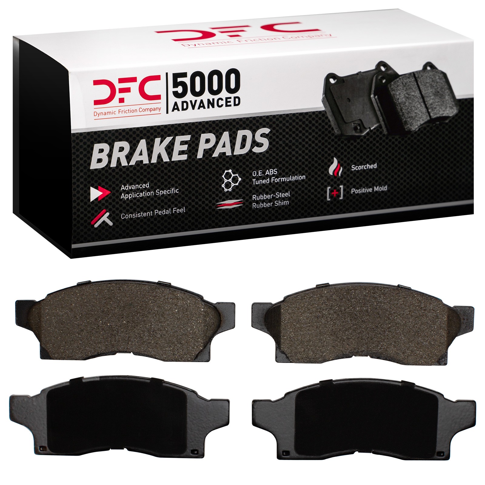 DYN 1551-0489-00 DFC 5000 Advanced Brake Pads - Semi Metallic - Image 2
