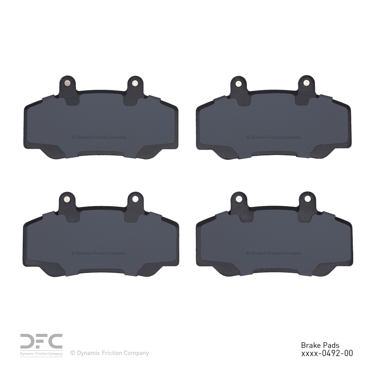DYN-1551-0492-00 DFC 5000 Advanced Brake Pads - Semi Metallic