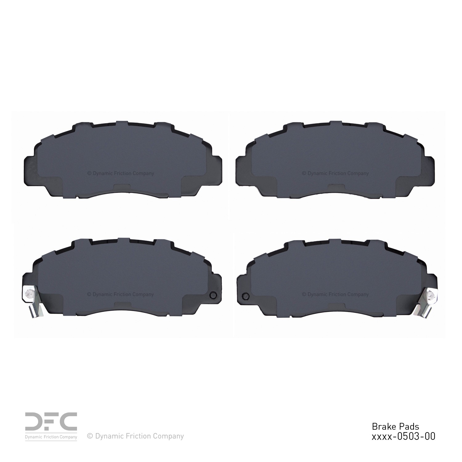 DYN-1551-0503-00 DFC 5000 Advanced Brake Pads - Ceramic