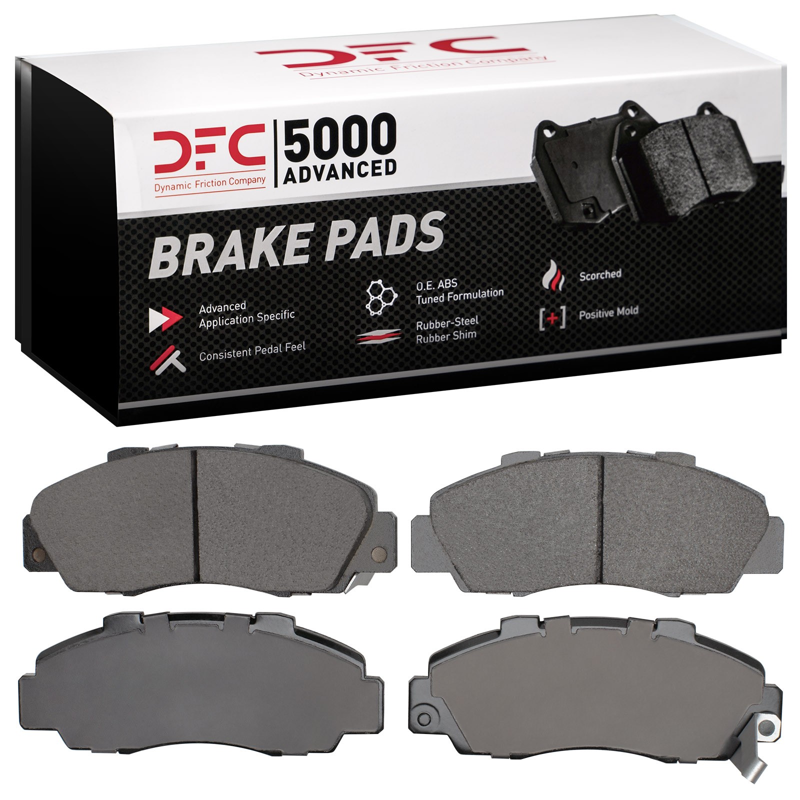 DYN-1551-0503-00 DFC 5000 Advanced Brake Pads - Ceramic - Image 2
