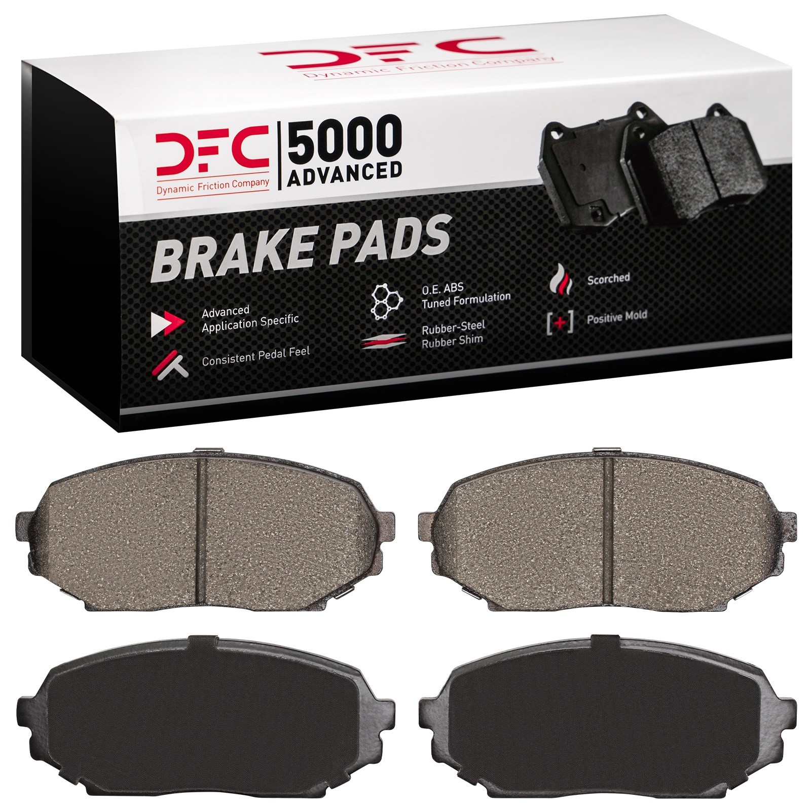DYN-1551-0525-00 DFC 5000 Advanced Brake Pads - Semi Metallic - Image 2