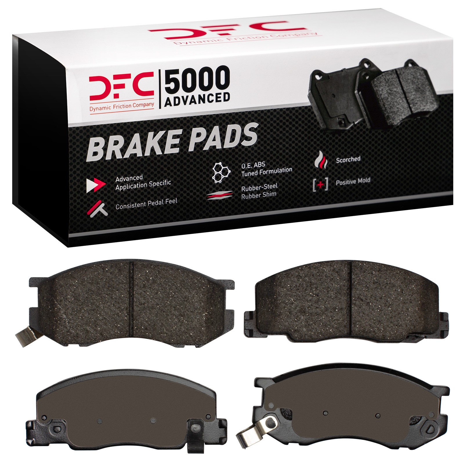 DYN-1551-0527-00 DFC 5000 Advanced Brake Pads - Ceramic - Image 2