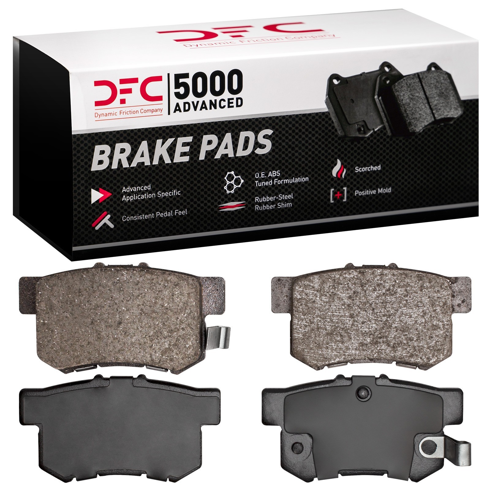 DYN-1551-0537-00 DFC 5000 Advanced Brake Pads - Ceramic - Image 2