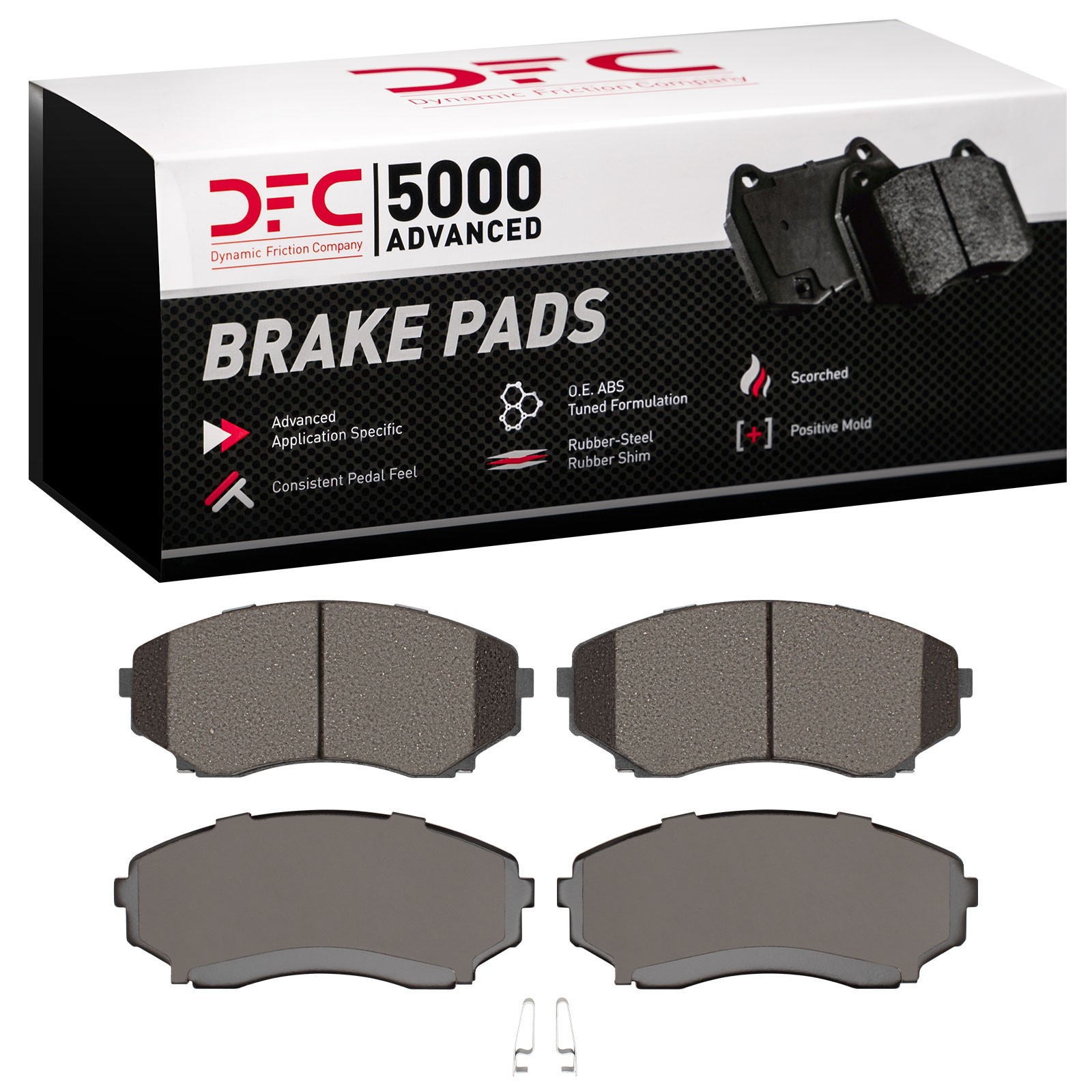 DYN 1551-0551-00 DFC 5000 Advanced Brake Pads - Ceramic - Image 2