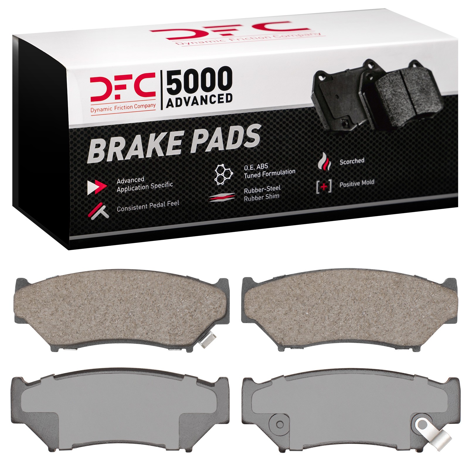 DYN 1551-0556-00 DFC 5000 Advanced Brake Pads - Ceramic - Image 2