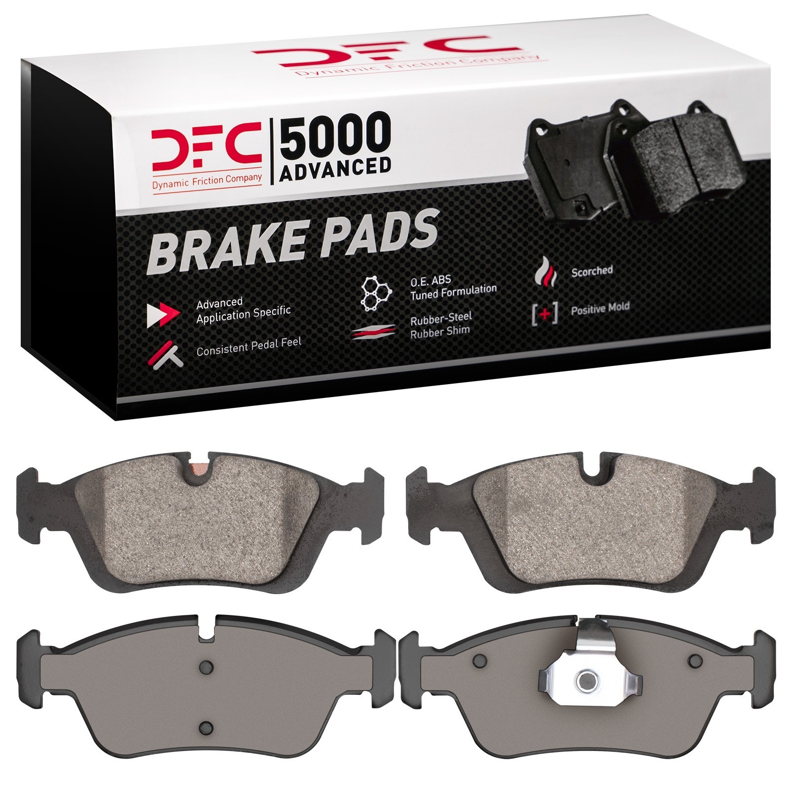 DYN-1551-0558-00 DFC 5000 Advanced Brake Pads - Low Metallic - Image 2