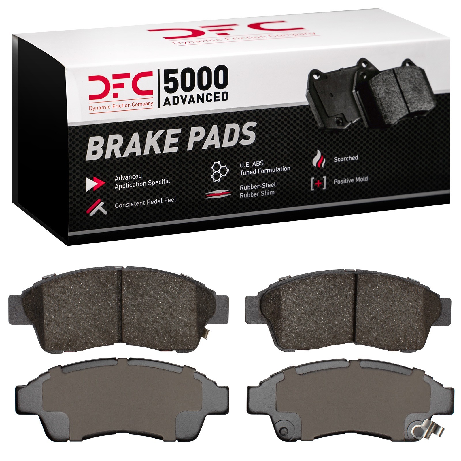 DYN-1551-0562-00 DFC 5000 Advanced Brake Pads - Ceramic - Image 2