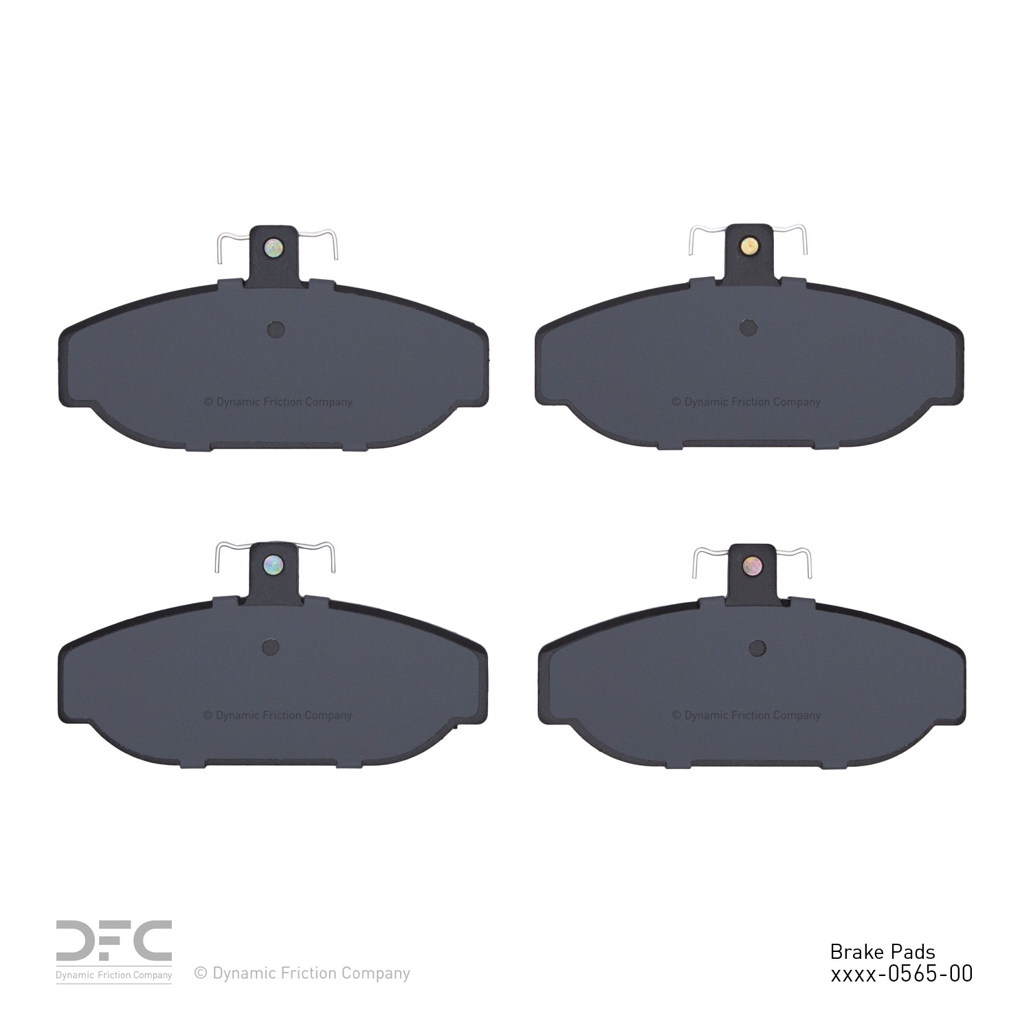DYN 1551-0565-00 DFC 5000 Advanced Brake Pads - Low Metallic