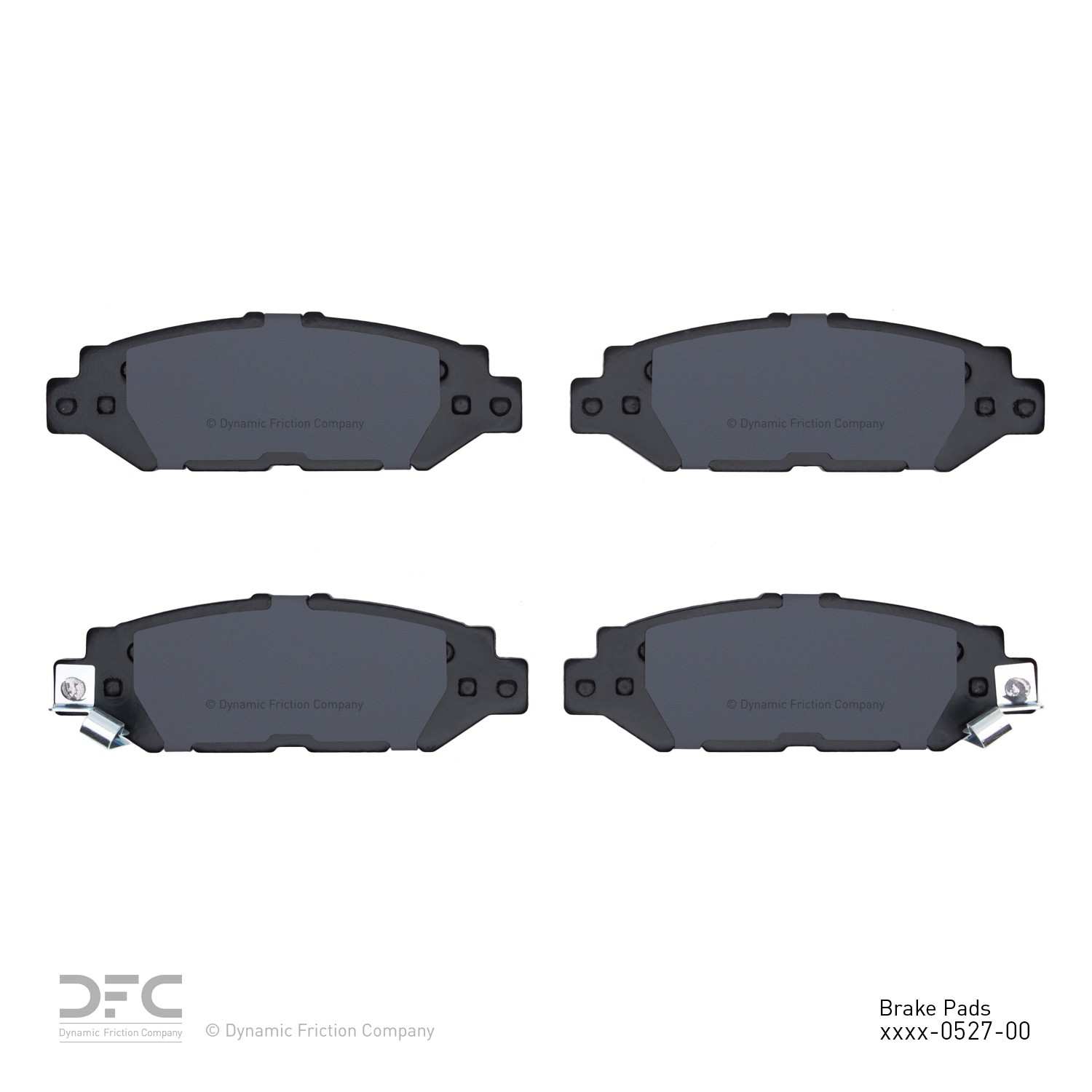 DYN-1551-0572-00 DFC 5000 Advanced Brake Pads - Ceramic