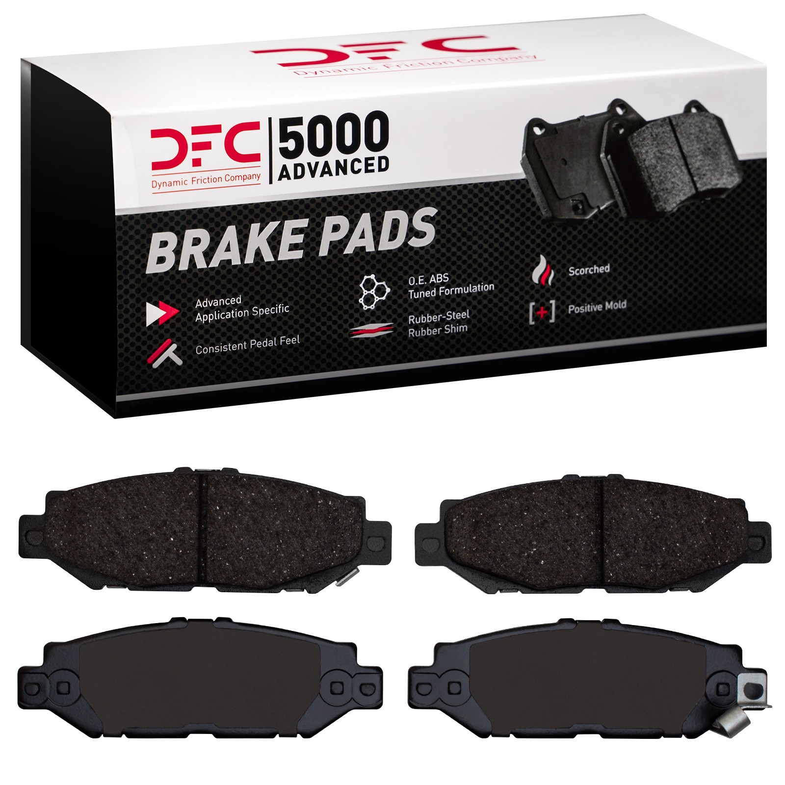 DYN-1551-0572-00 DFC 5000 Advanced Brake Pads - Ceramic - Image 2