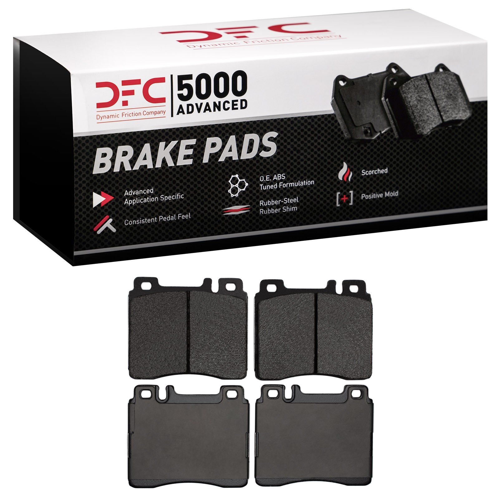 DYN 1551-0577-00 DFC 5000 Advanced Brake Pads - Low Metallic - Image 2