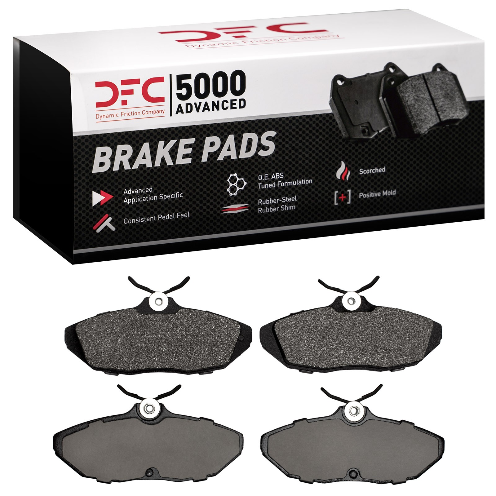 DYN 1551-0599-00 DFC 5000 Advanced Brake Pads - Semi Metallic - Image 2