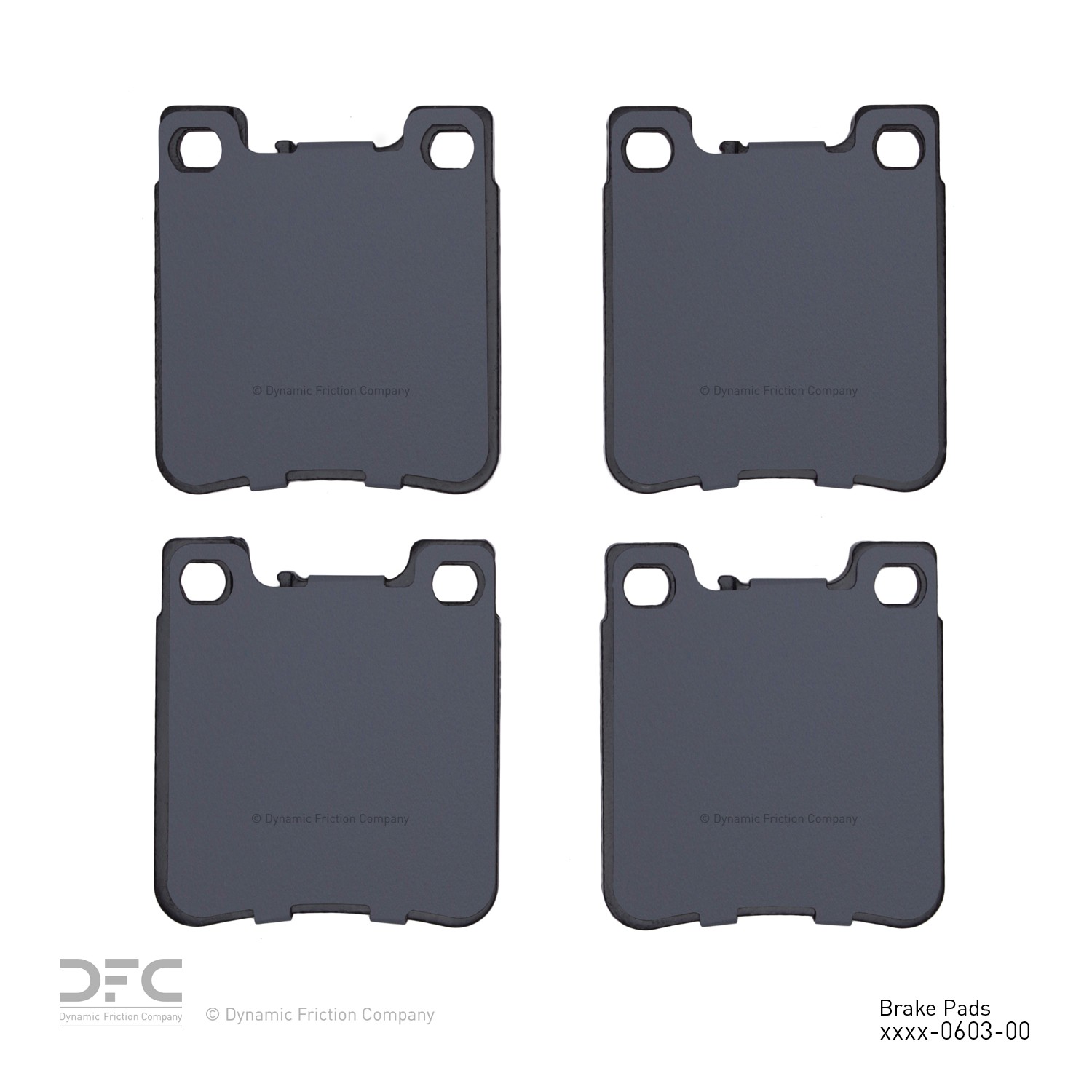 DYN-1551-0603-00 DFC 5000 Advanced Brake Pads - Low Metallic