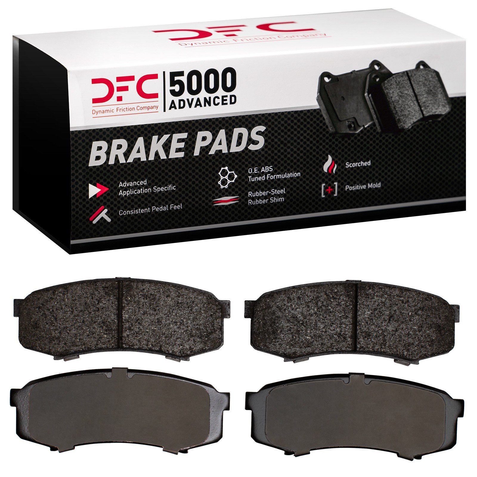 DYN-1551-0606-00 DFC 5000 Advanced Brake Pads - Ceramic - Image 2