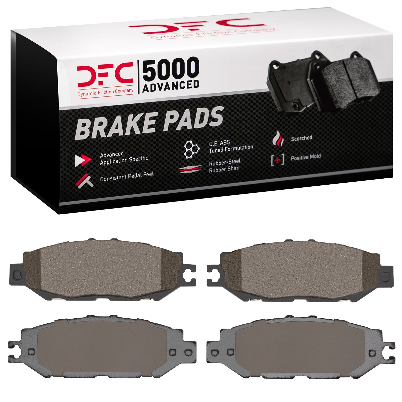 DYN-1551-0613-00 DFC 5000 Advanced Brake Pads - Ceramic - Image 2