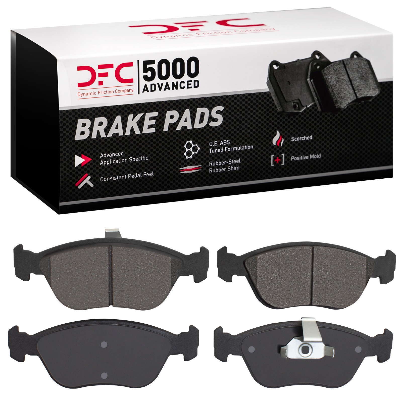 DYN 1551-0618-00 DFC 5000 Advanced Brake Pads - Low Metallic - Image 3