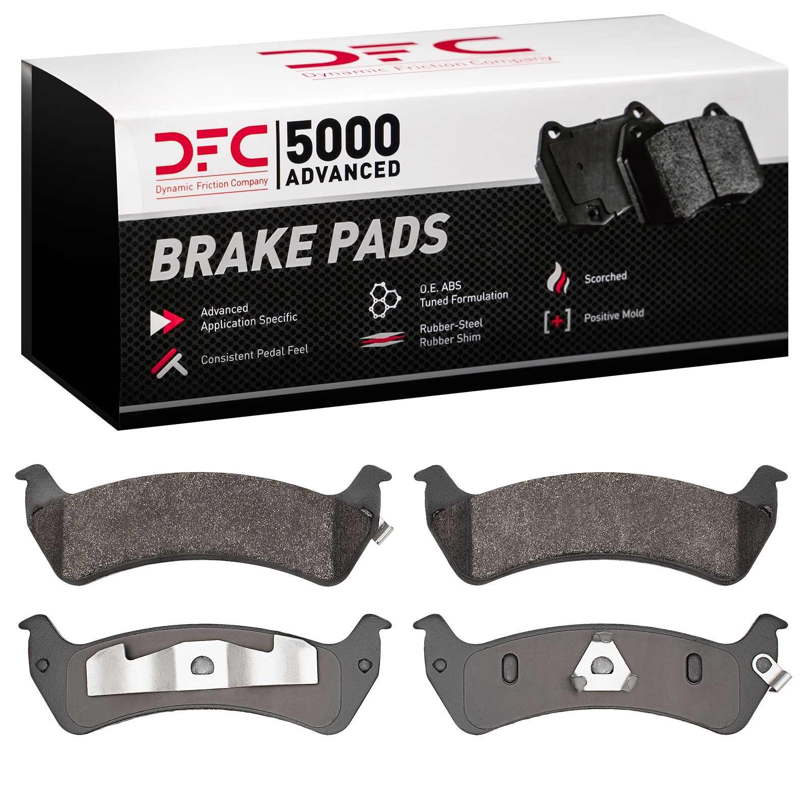 DYN-1551-0625-00 DFC 5000 Advanced Brake Pads - Semi Metallic - Image 2