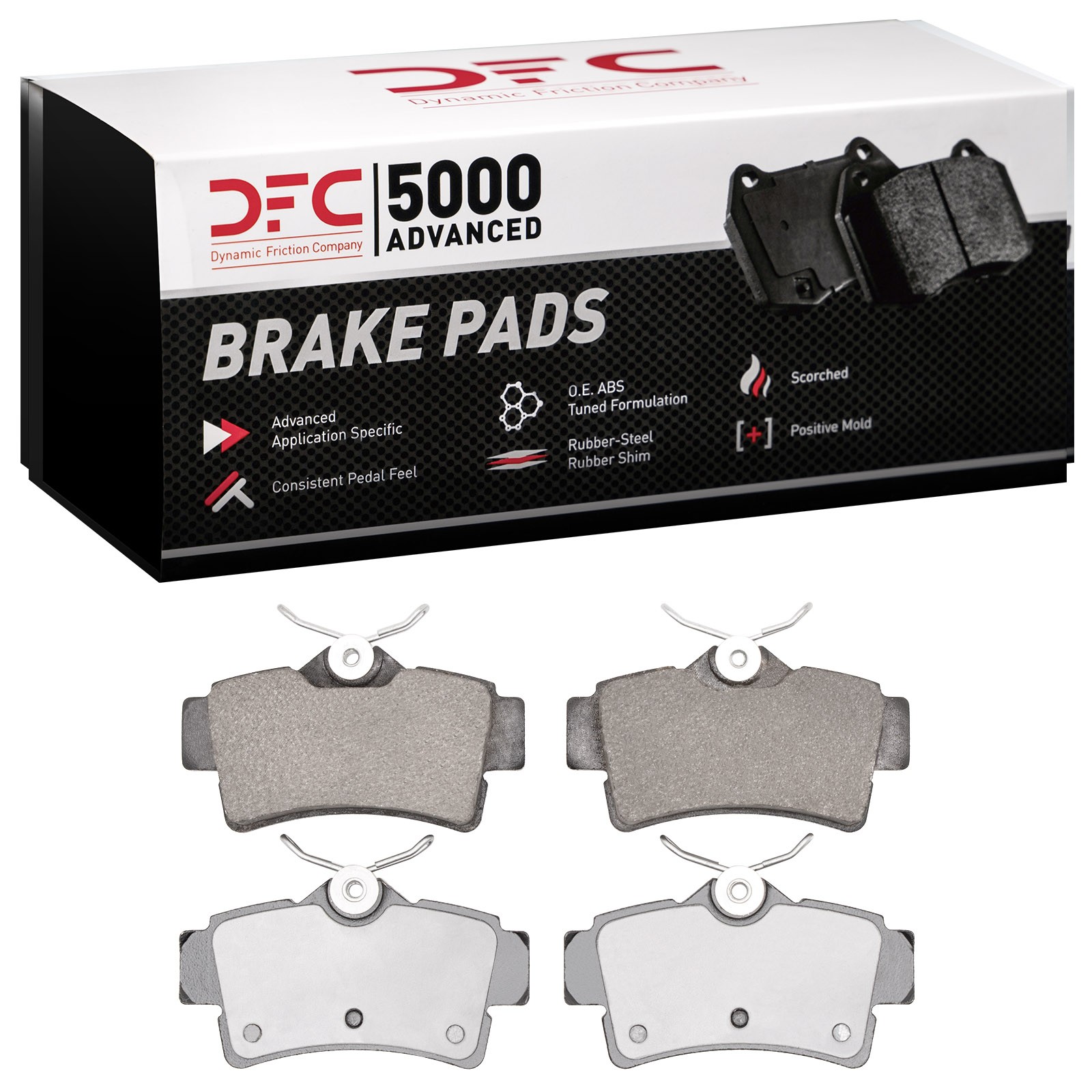 DYN-1551-0627-00 DFC 5000 Advanced Brake Pads - Ceramic - Image 2