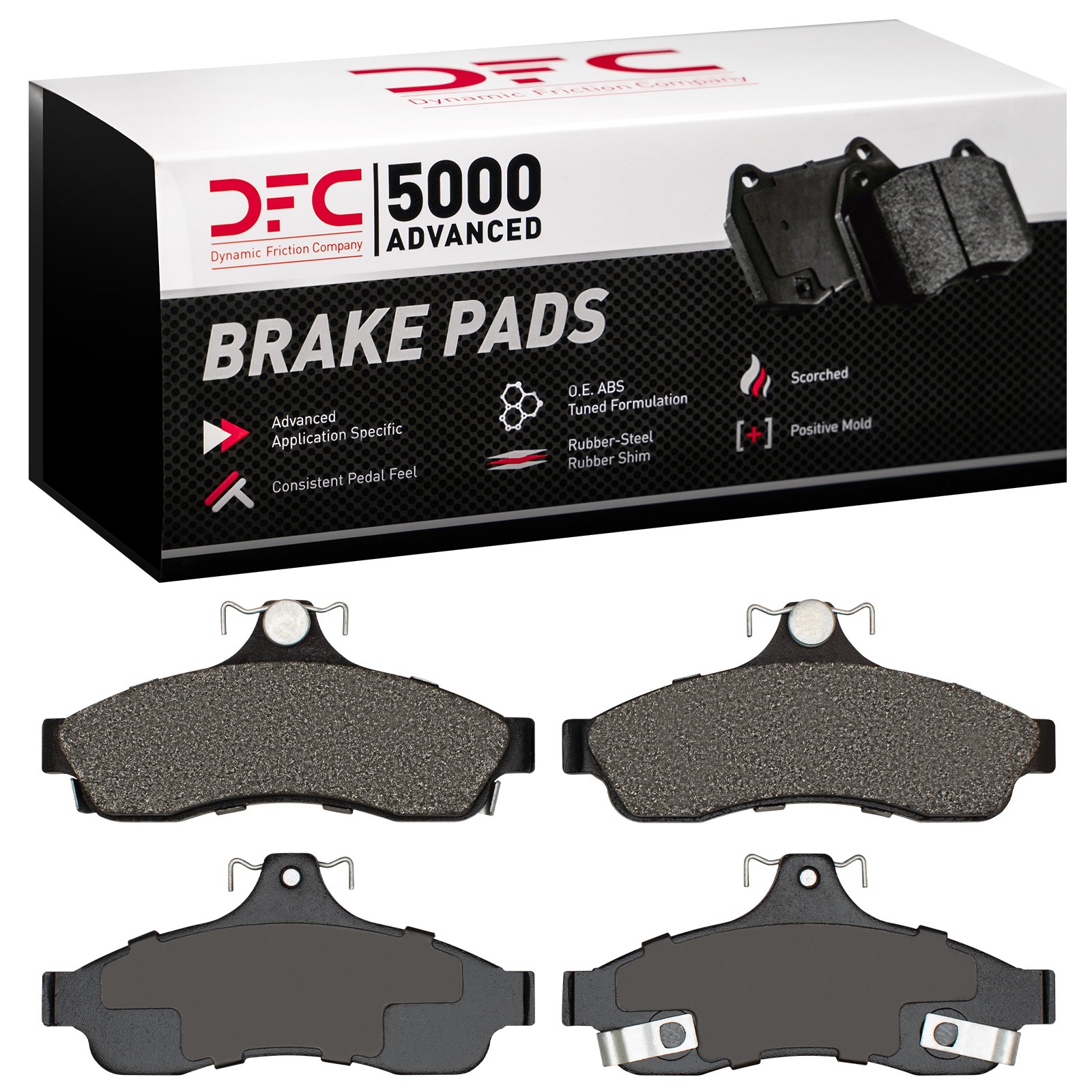 DYN 1551-0628-00 DFC 5000 Advanced Brake Pads - Semi Metallic - Image 2