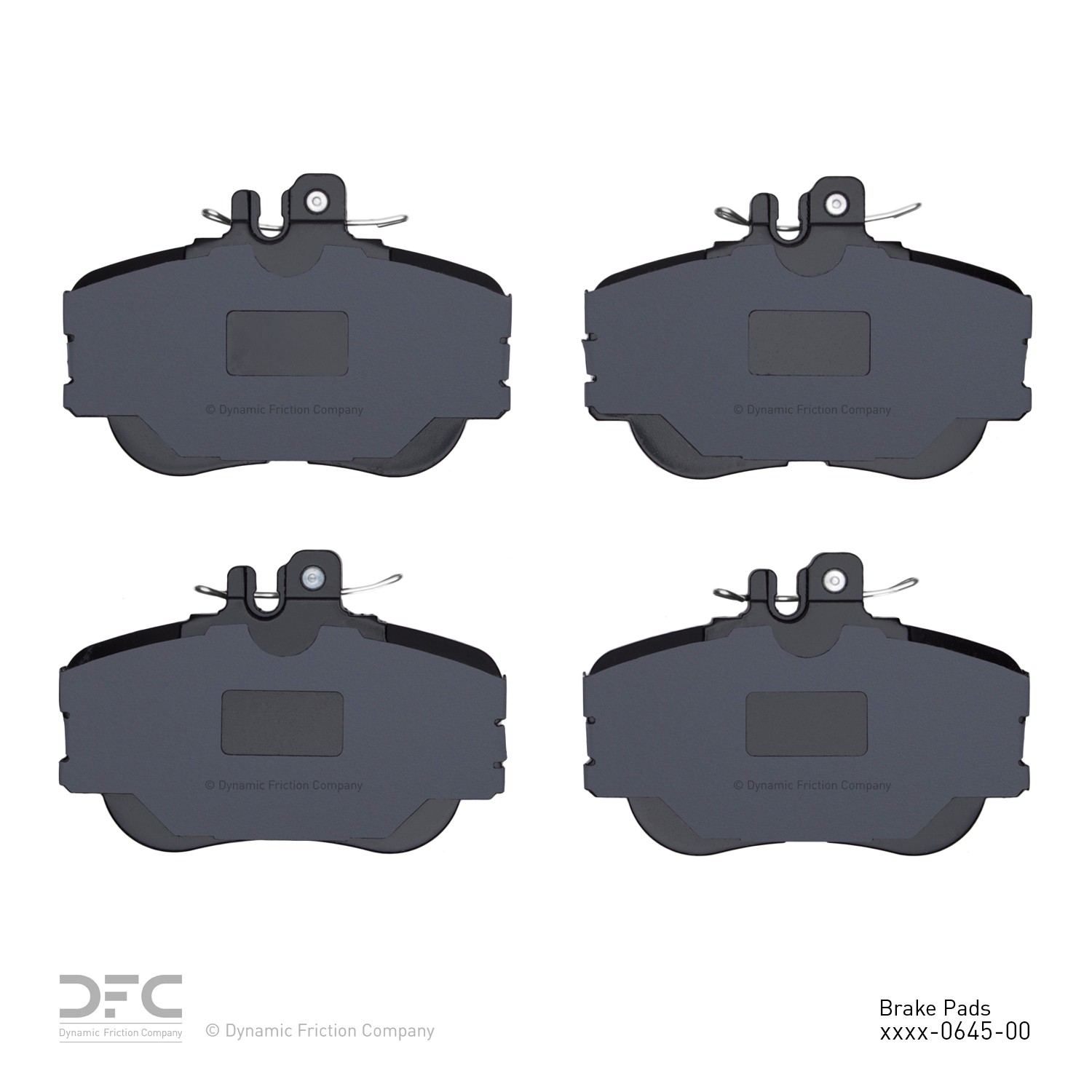 DYN 1551-0645-00 DFC 5000 Advanced Brake Pads - Low Metallic