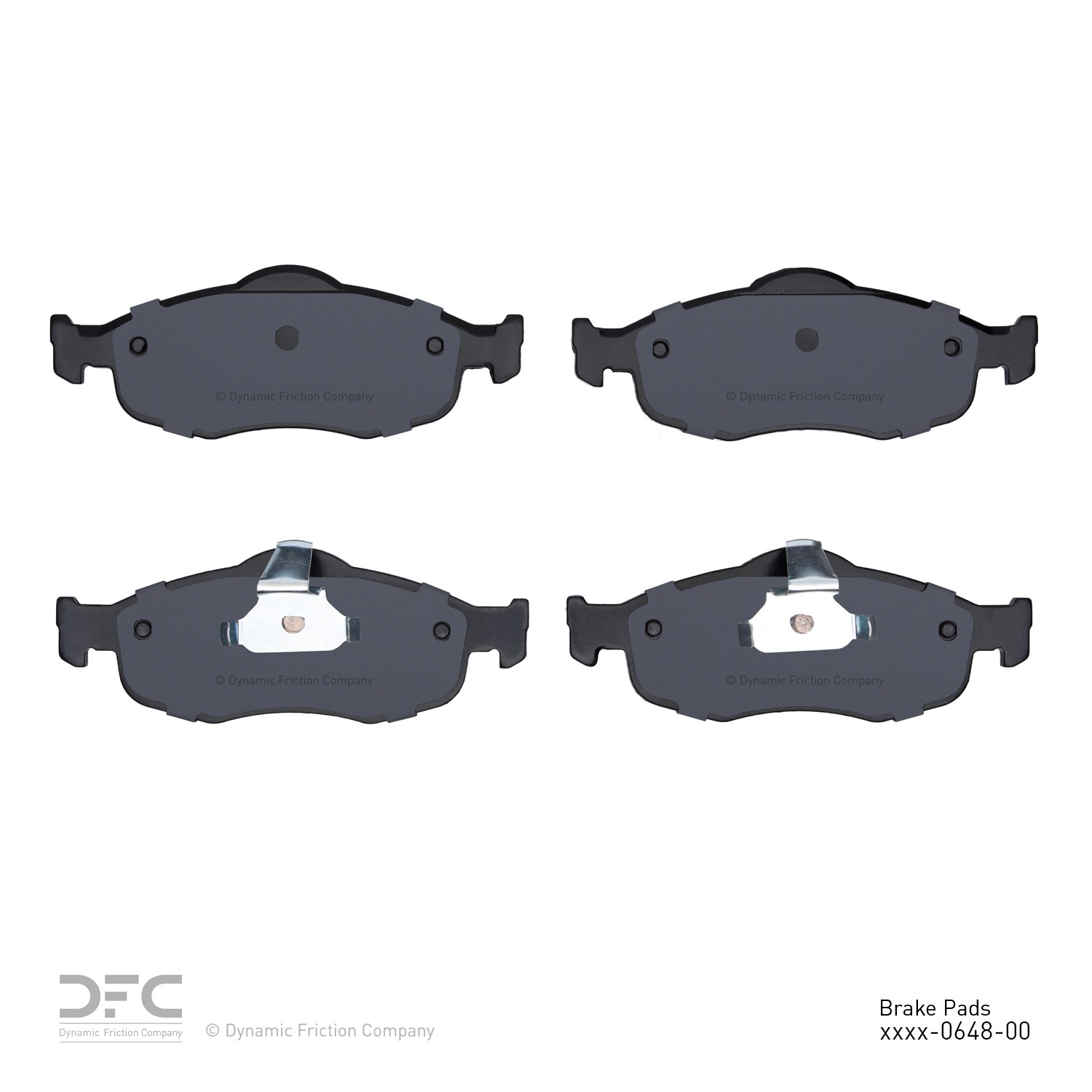 DYN 1551-0648-00 DFC 5000 Advanced Brake Pads - Low Metallic