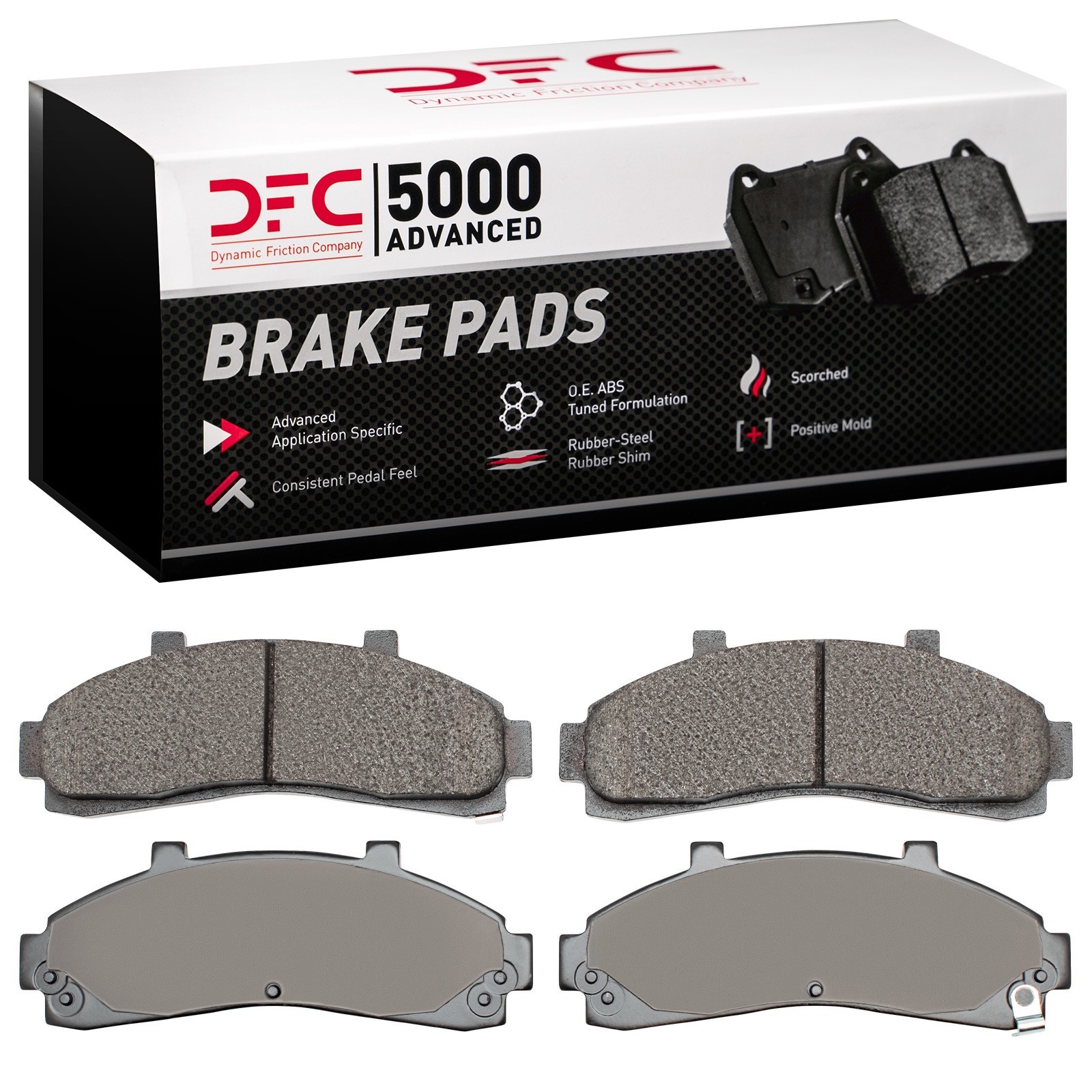 DYN-1551-0652-00 DFC 5000 Advanced Brake Pads - Semi Metallic - Image 2