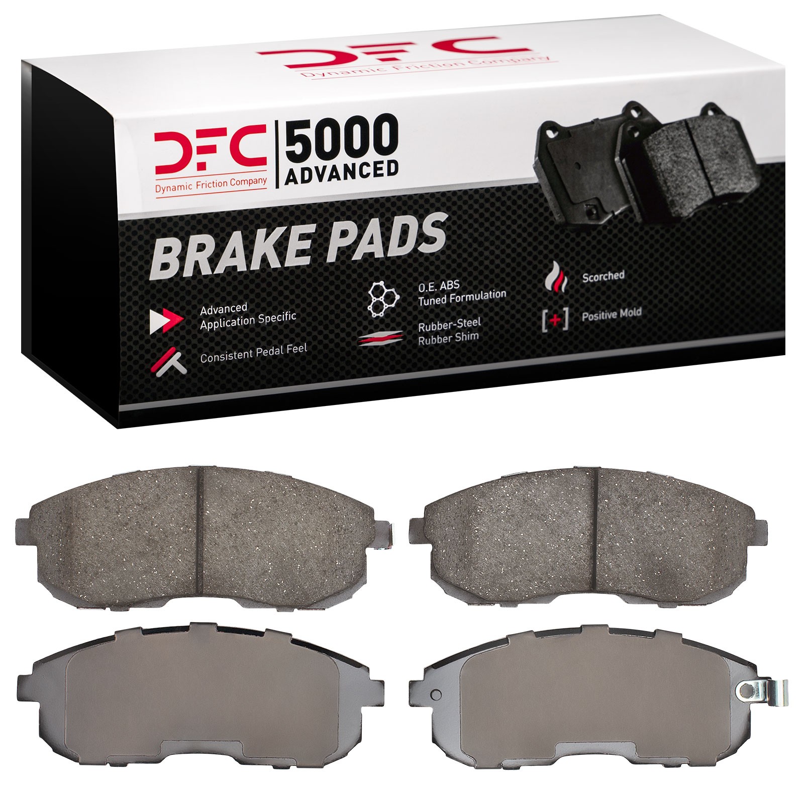DYN-1551-0653-00 DFC 5000 Advanced Brake Pads - Ceramic - Image 2