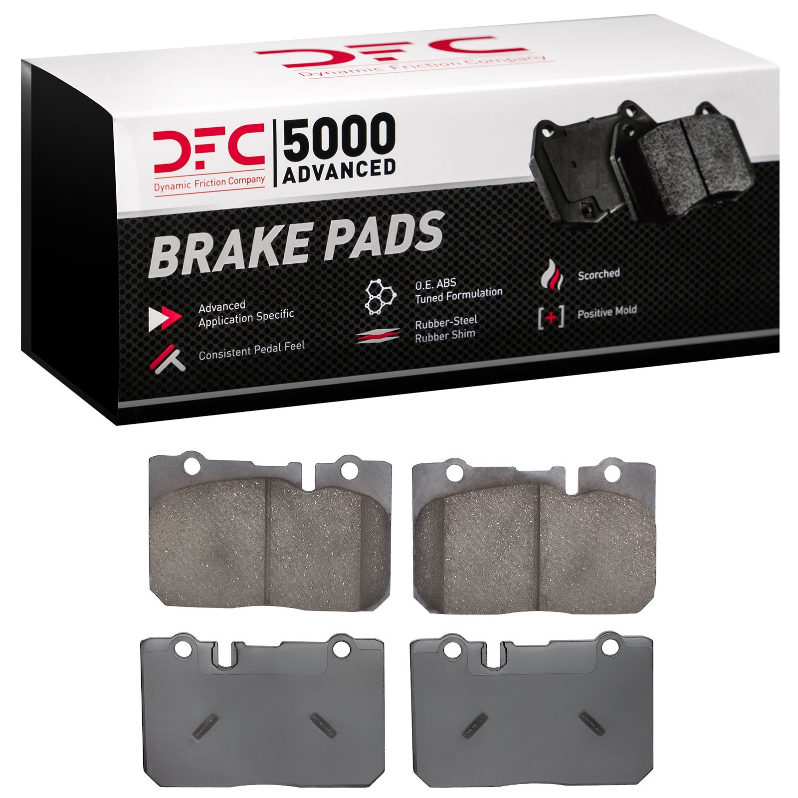 DYN-1551-0665-00 DFC 5000 Advanced Brake Pads - Ceramic - Image 2