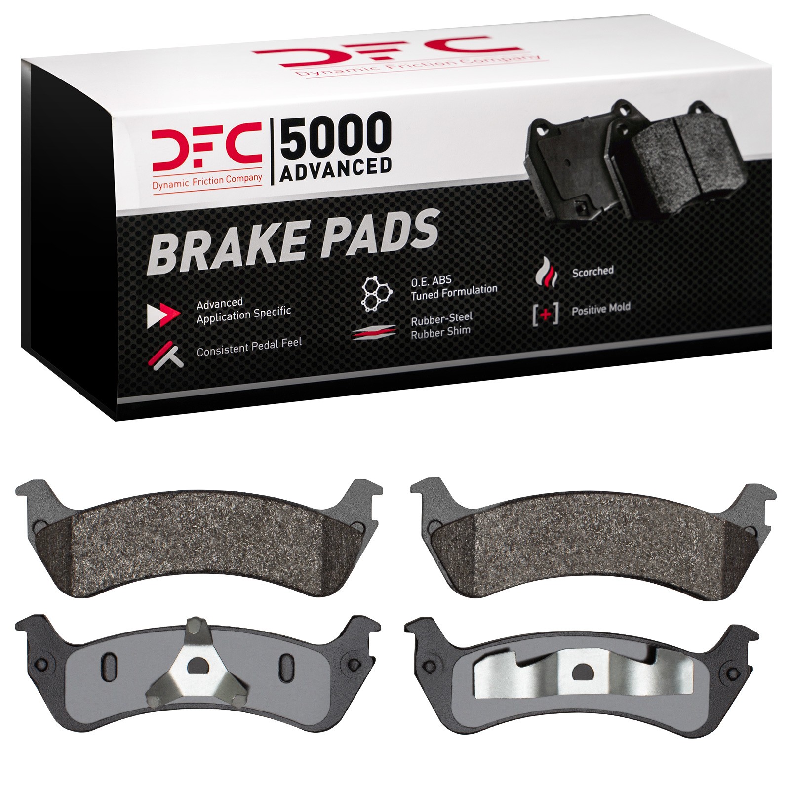 DYN-1551-0667-00 DFC 5000 Advanced Brake Pads - Semi Metallic - Image 2