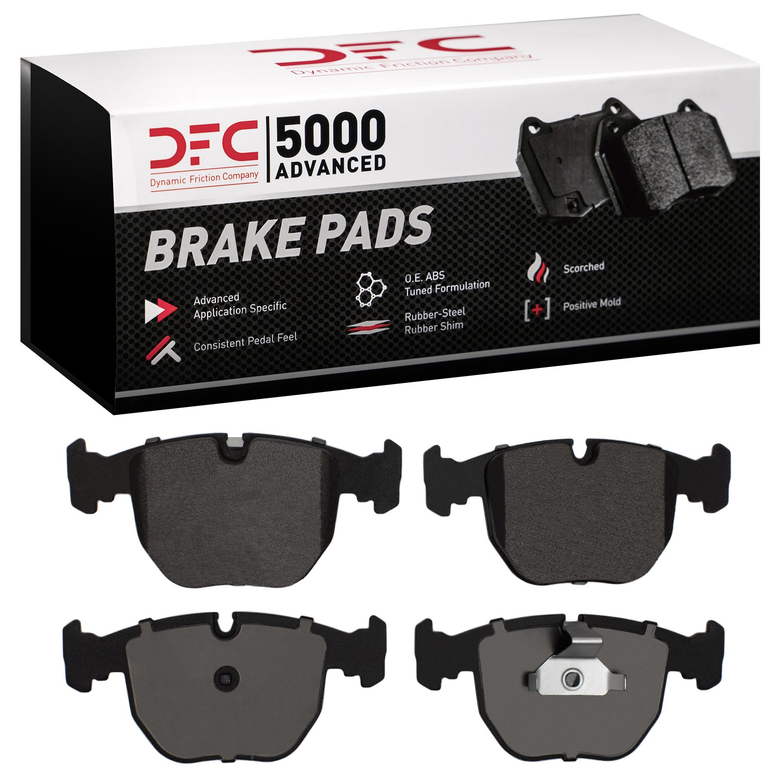 DYN-1551-0681-00 DFC 5000 Advanced Brake Pads - Low Metallic - Image 2