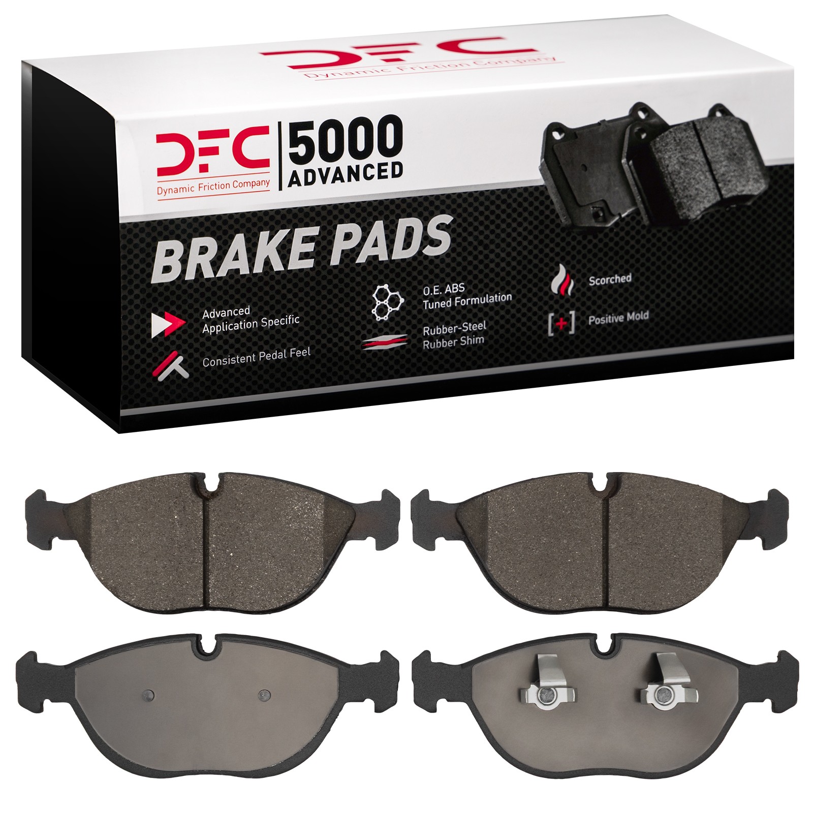 DYN 1551-0682-00 DFC 5000 Advanced Brake Pads - Low Metallic - Image 2