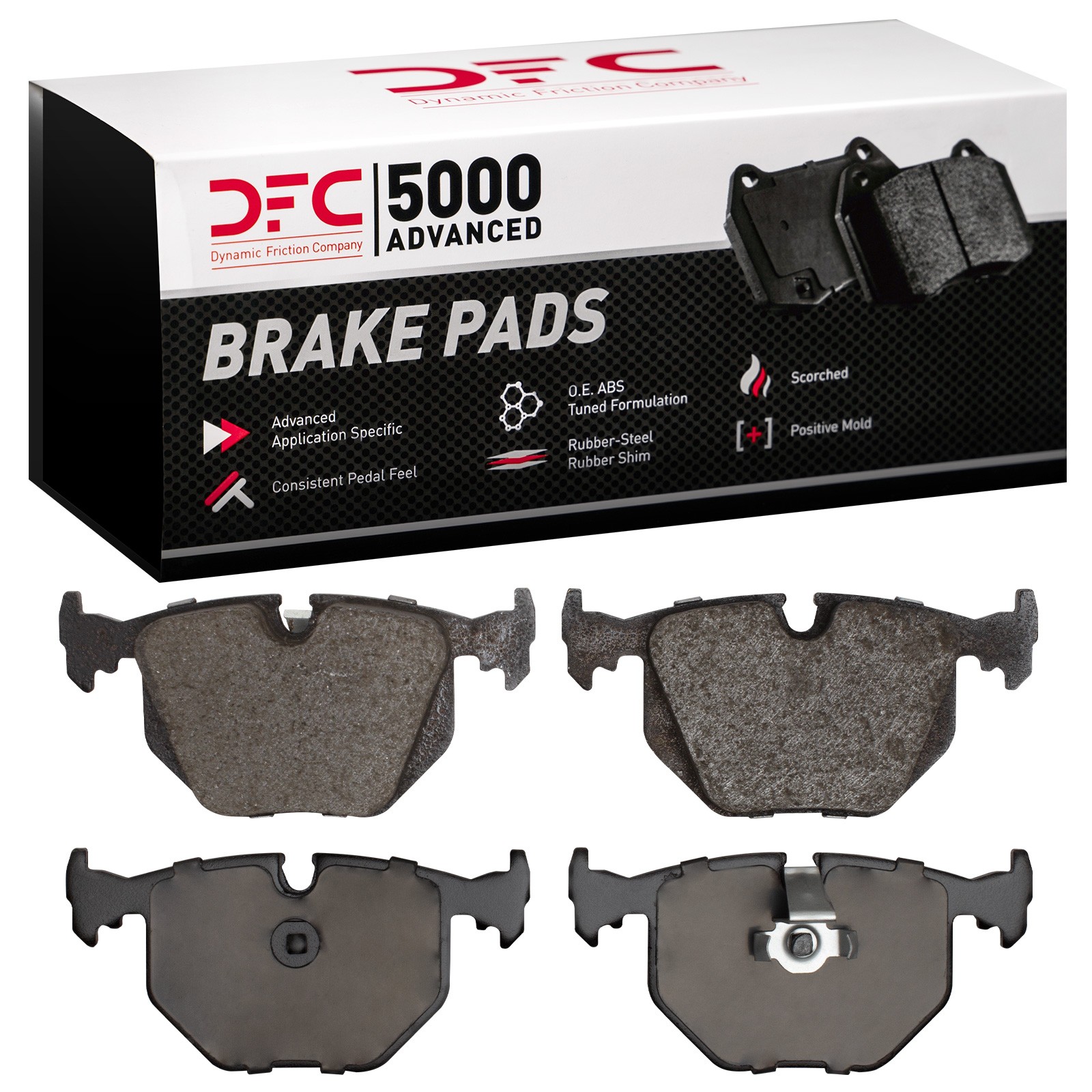 DYN-1551-0683-00 DFC 5000 Advanced Brake Pads - Low Metallic - Image 3
