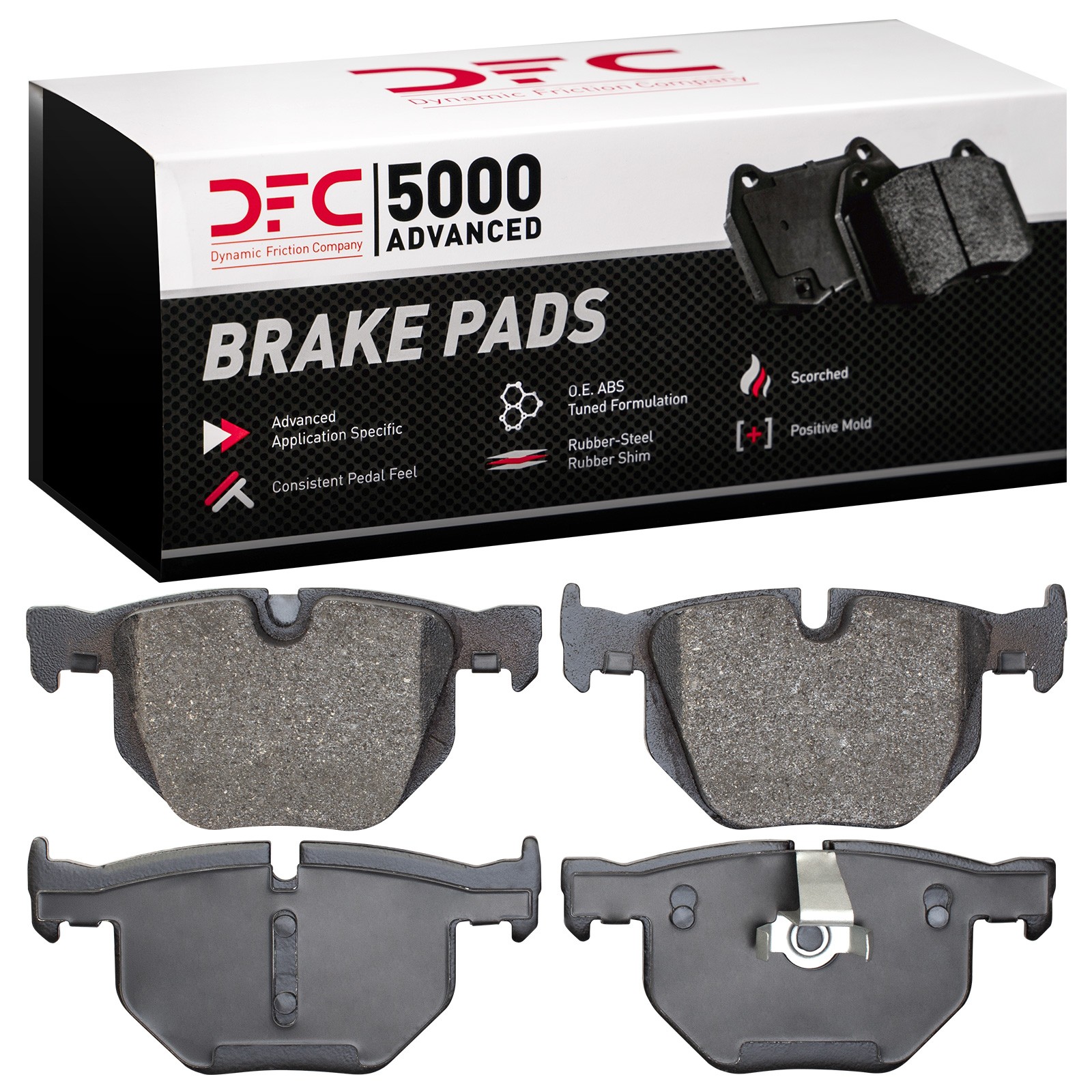 DYN-1551-0683-10 DFC 5000 Advanced Brake Pads - Low Metallic - Image 2