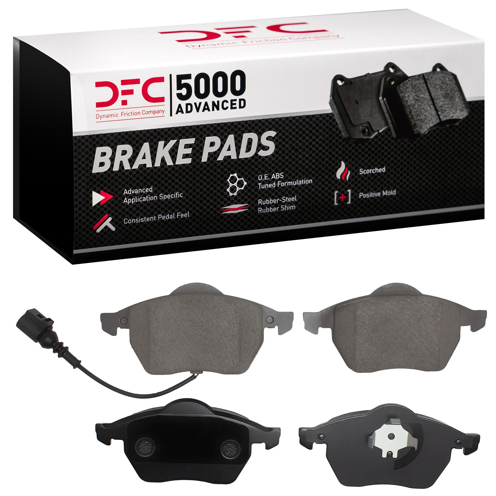 DYN 1551-0687-10 DFC 5000 Advanced Brake Pads - Ceramic - Image 2